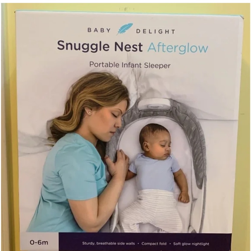 Baby Delight | NIB Snuggle Nest After Glow Portable Infant Sleeper 0 - 6 Months